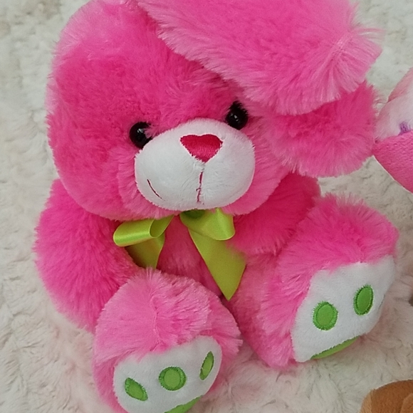 Three Colorful Fun New Stuffed Animals - Picture 2 of 8